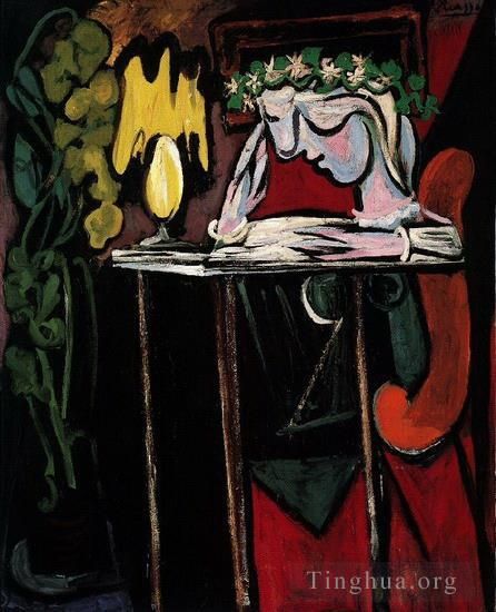 Pablo Picasso Ölgemälde - Schreiberin Marie Therese Walter 1934