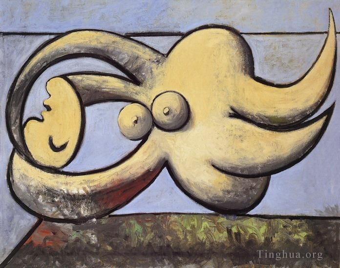 Pablo Picasso Ölgemälde - Femme Nue Couchee 1932