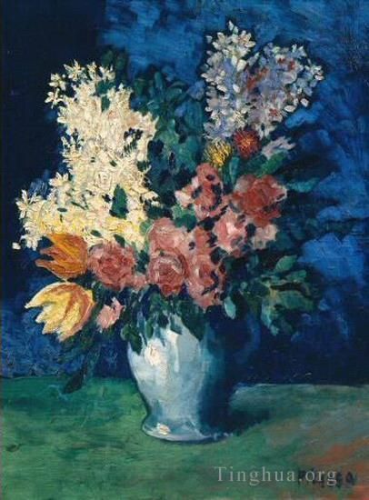 Pablo Picasso Ölgemälde - Fleurs 1901