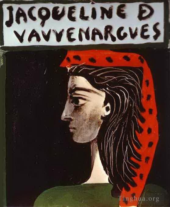 Pablo Picasso Ölgemälde - Jacqueline de Vauvenargues 1959