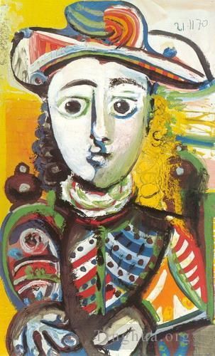 Pablo Picasso Ölgemälde - Junges Mädchen, 1970
