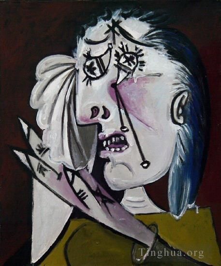 Pablo Picasso Ölgemälde - La femme qui pleure 4 1937