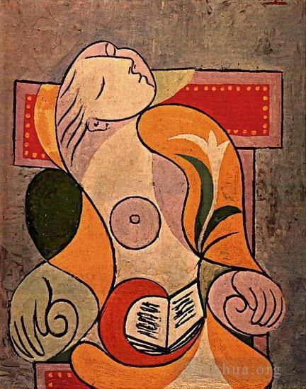 Pablo Picasso Ölgemälde - La Vorlesung Marie Therese 1932