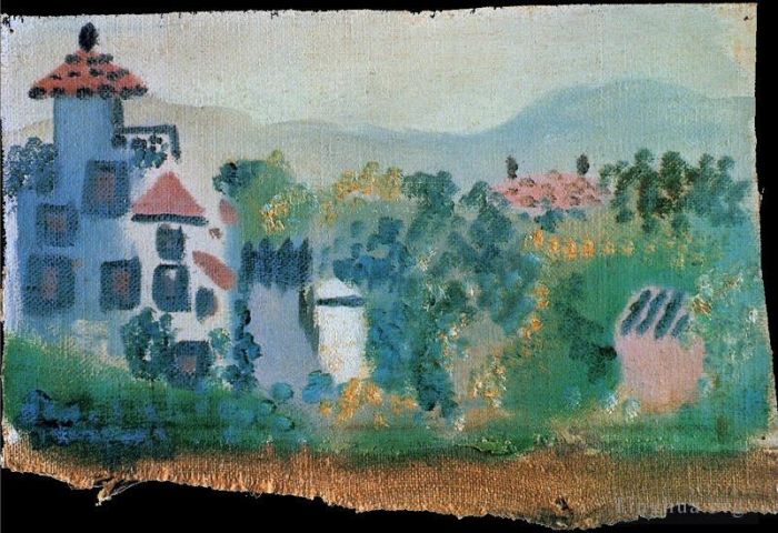 Pablo Picasso Ölgemälde - Maison 1931