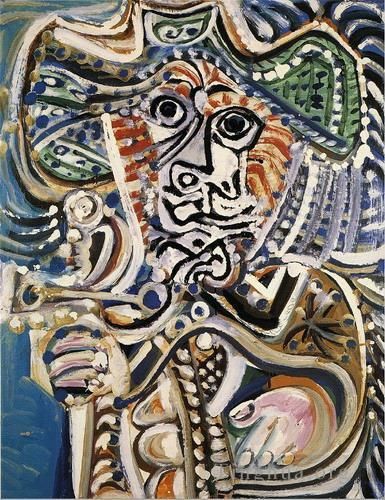Pablo Picasso Ölgemälde - Mousquetaire Homme 1972