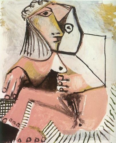 Pablo Picasso Ölgemälde - Nue assise 1971