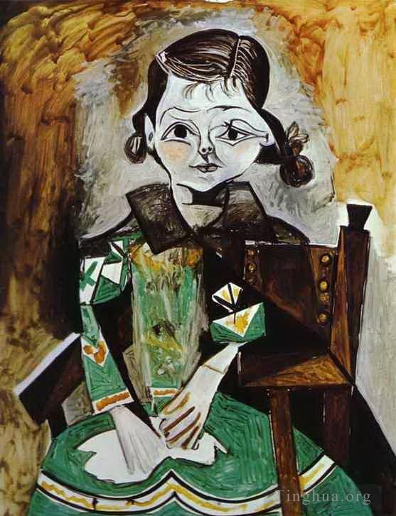 Pablo Picasso Ölgemälde - Paloma Picasso 1956