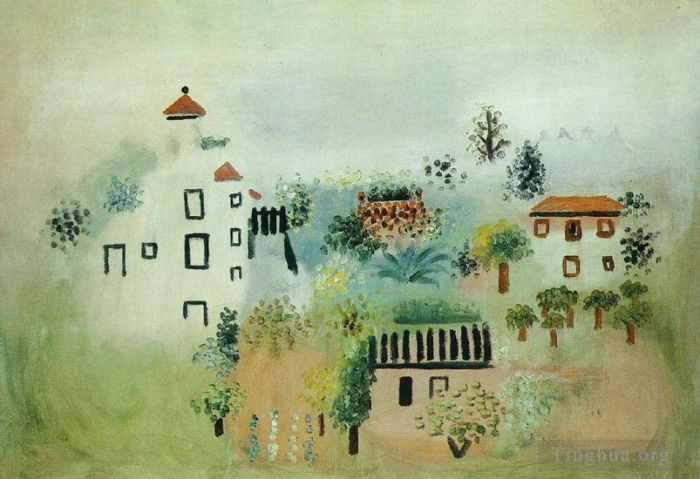 Pablo Picasso Ölgemälde - Paysage 1920