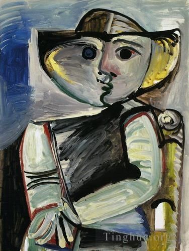 Pablo Picasso Ölgemälde - Personnage Femme assise 1971