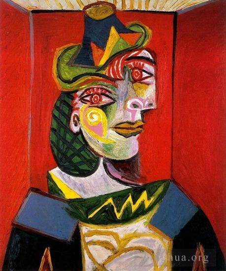 Pablo Picasso Ölgemälde - Porträt von Dora Maar 1936