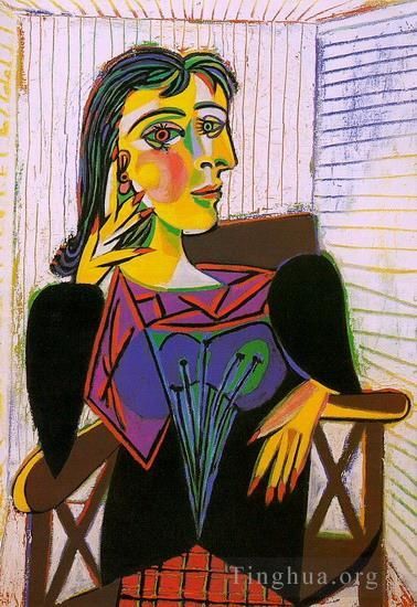 Pablo Picasso Ölgemälde - Porträt de Dora Maar 5 1937