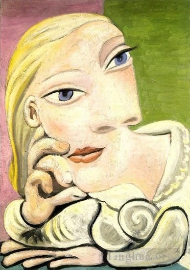 Pablo Picasso Ölgemälde - Porträt von Marie Therese Walter 1932