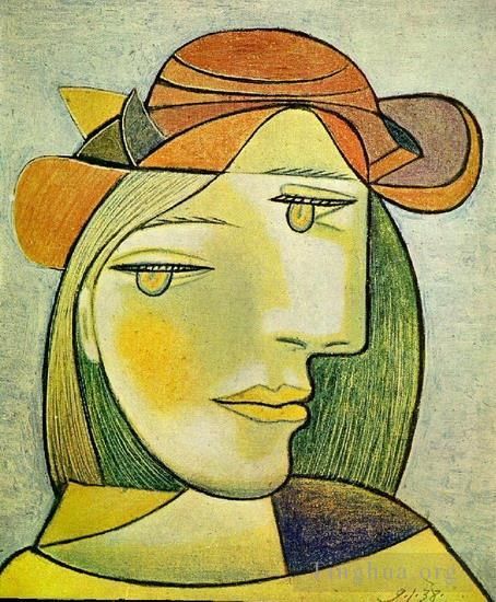Pablo Picasso Ölgemälde - Porträt der Frau 2 1937
