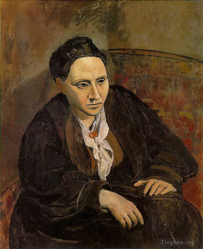 Pablo Picasso Ölgemälde - Porträt von Gertrude Stein 1906