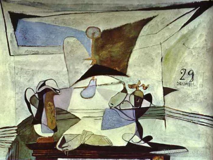 Pablo Picasso Ölgemälde - Stillleben 1936