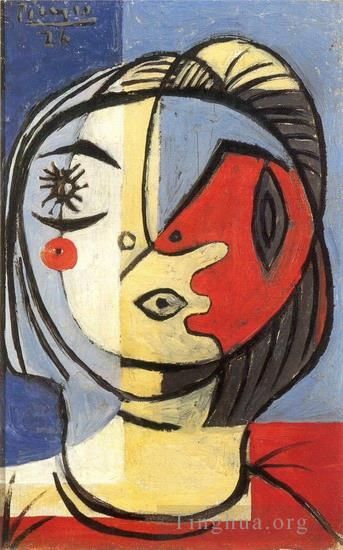 Pablo Picasso Ölgemälde - Tete 1926