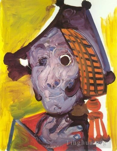 Pablo Picasso Ölgemälde - Tete de Matador 1970