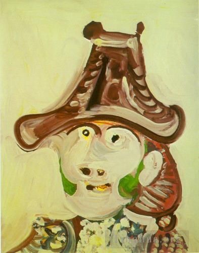 Pablo Picasso Ölgemälde - Tete de Torero 1971