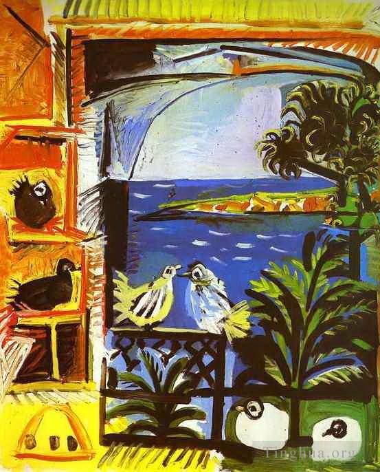 Pablo Picasso Ölgemälde - Die Tauben 1957