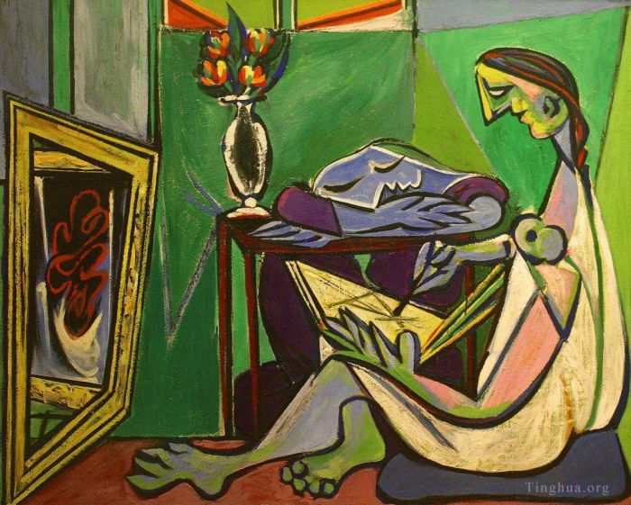 Pablo Picasso Ölgemälde - Die Muse 1935