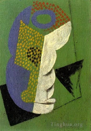 Pablo Picasso Ölgemälde - Verre 6 1914
