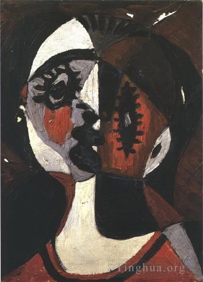 Pablo Picasso Ölgemälde - Visage 1926
