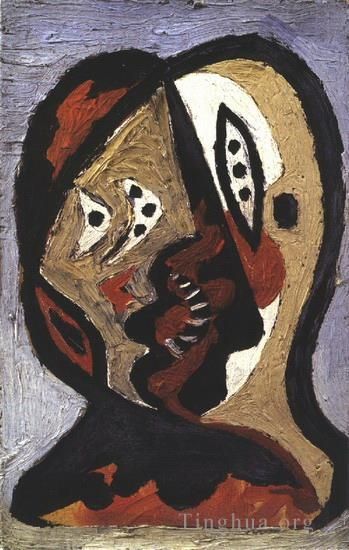 Pablo Picasso Ölgemälde - Visage 2 1926