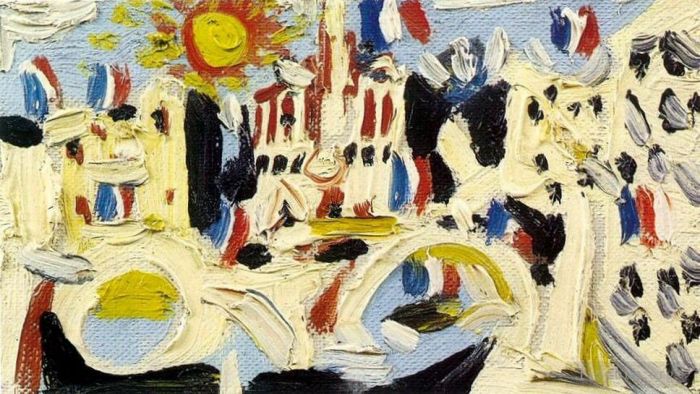 Pablo Picasso Ölgemälde - Vue de Notre Dame de Paris 1945