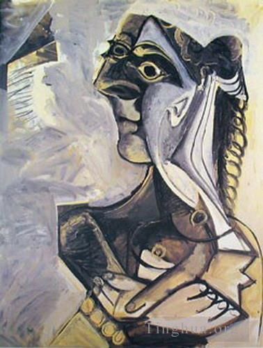 Pablo Picasso Ölgemälde - Femme assise 1971