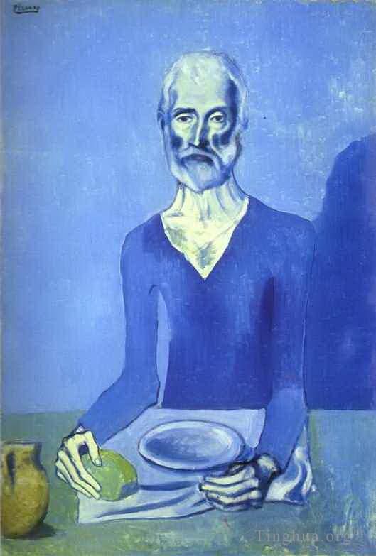 Pablo Picasso Andere Malerei - Asket 1903