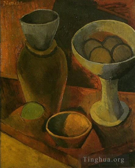Pablo Picasso Andere Malerei - Bols et Cruche 1908
