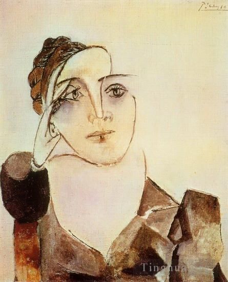 Pablo Picasso Andere Malerei - Buste de Dora Maar 2 1936