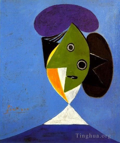Pablo Picasso Andere Malerei - Büste der Frau 1935