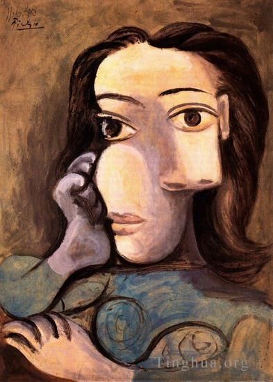 Pablo Picasso Andere Malerei - Büste der Frau 4 1940
