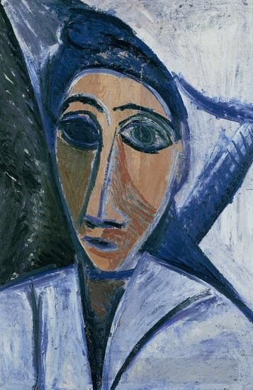 Pablo Picasso Andere Malerei - Büste der Frau oder der Marine 1907
