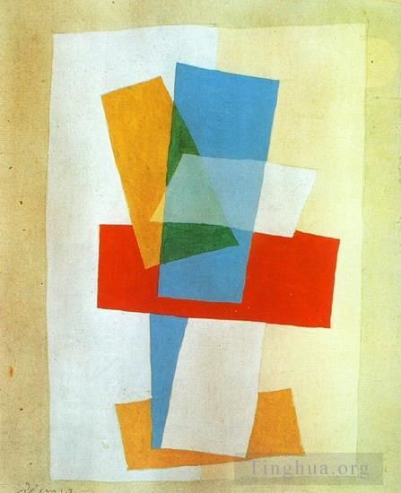 Pablo Picasso Andere Malerei - Komposition I 1920