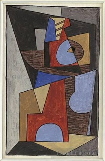 Pablo Picasso Andere Malerei - Komposition Kubist 1910