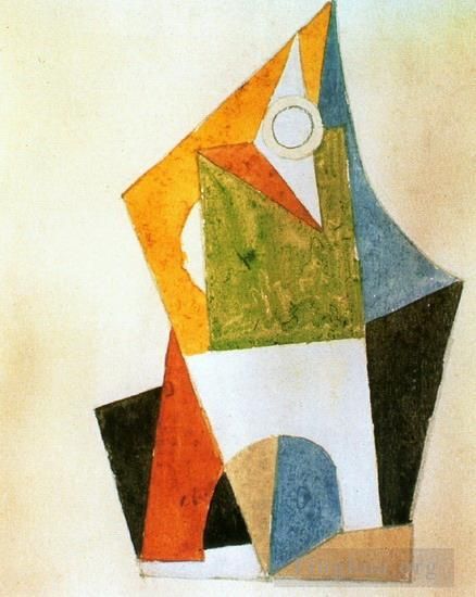 Pablo Picasso Andere Malerei - Komposition geometrique 1920