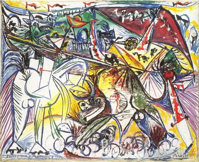 Pablo Picasso Andere Malerei - Courses de Taureaux Corrida 1934_1