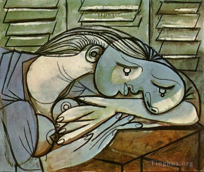 Pablo Picasso Andere Malerei - Dormeuse aux Persiennes 1936