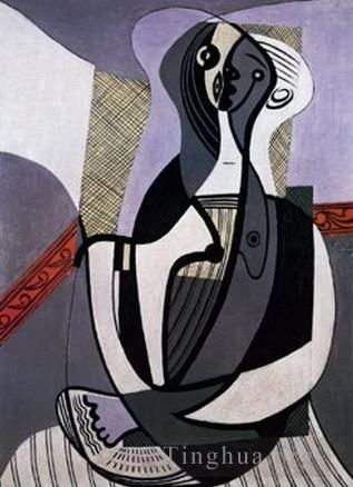 Pablo Picasso Andere Malerei - Femme assise 1927