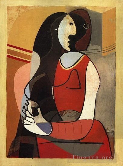 Pablo Picasso Andere Malerei - Femme assise 1937