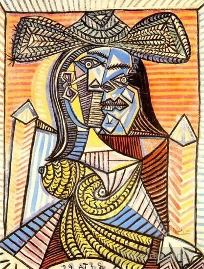 Pablo Picasso Andere Malerei - Femme assise 4 1938