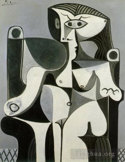 Pablo Picasso Andere Malerei - Frau umarmt Jacqueline 1962