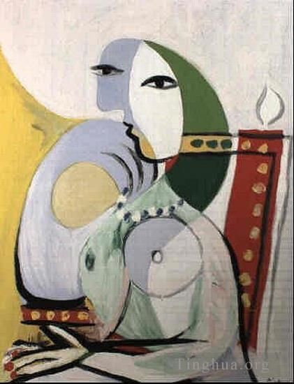 Pablo Picasso Andere Malerei - Femme dans un fauteuil 2 1932