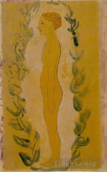 Pablo Picasso Andere Malerei - Femme-Debüt 1899