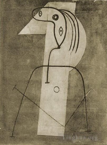 Pablo Picasso Andere Malerei - Femme-Debüt 1926