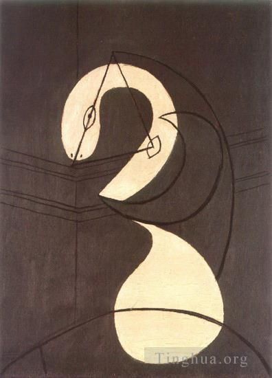 Pablo Picasso Andere Malerei - Figur Tete de Femme 1930