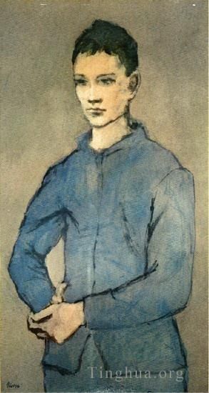Pablo Picasso Andere Malerei - Garcon Bleu 1905