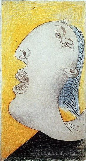 Pablo Picasso Andere Malerei - Guernica-Jahr 1937